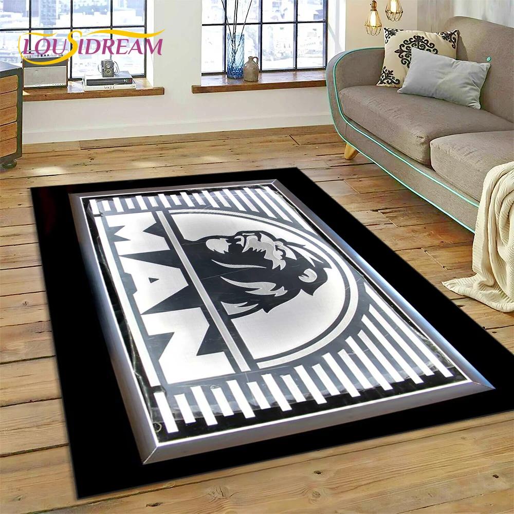 Ковер с 3D-печатью Логотип Грузовика для Спальни, Гостиной, Дома, Декора Дивана, Детских Игр, Большой Декор, Напольный Коврик, Подарок