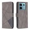 BINFEN COLOR Чехлы-кошельки для телефонов Xiaomi Redmi Note 13 Pro 5G/Poco X6 5G со стойкой, кожаный чехол с геометрическим тиснением