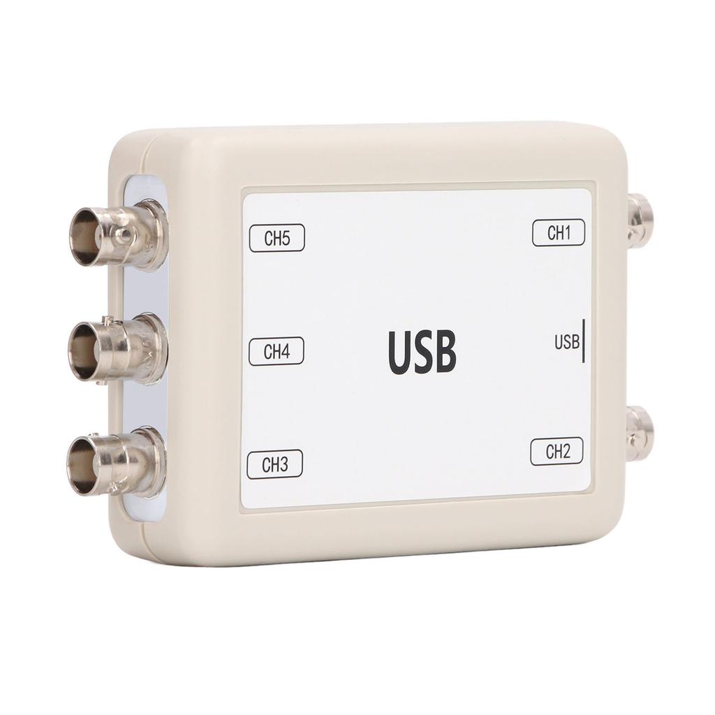 Виртуальный осциллограф Диапазон от 0 Гц до 50 кГц Максимальная частота дискретизации 150 кГц 5-канальный USB ПК Виртуальный осциллограф