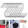 5/10/20pcs Household Holder Organizer Storage Rack Hanger S Shaped Hook Clasps Hooks