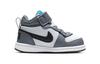 Nike Кроссовки Court Borough Mid, нескользящие, износостойкие, дышащие, средней высоты, для малышей, младенцев и малышей 870027-009