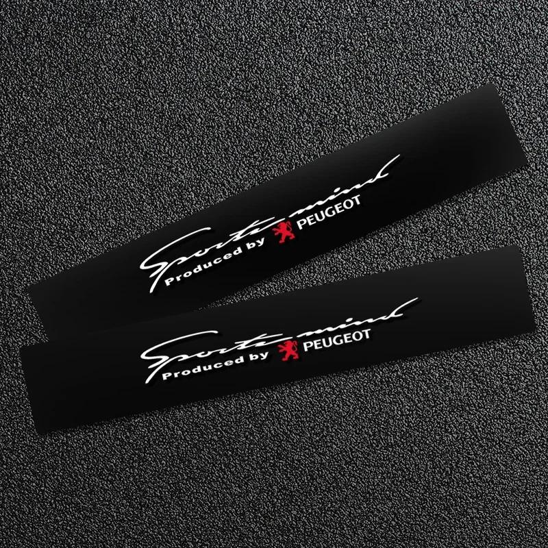2026 Hot Car Sticker Car Front Windshield Stickers Front and Rear Decorative Decals Sticker For Peugeot 206 208 306 307 308 508