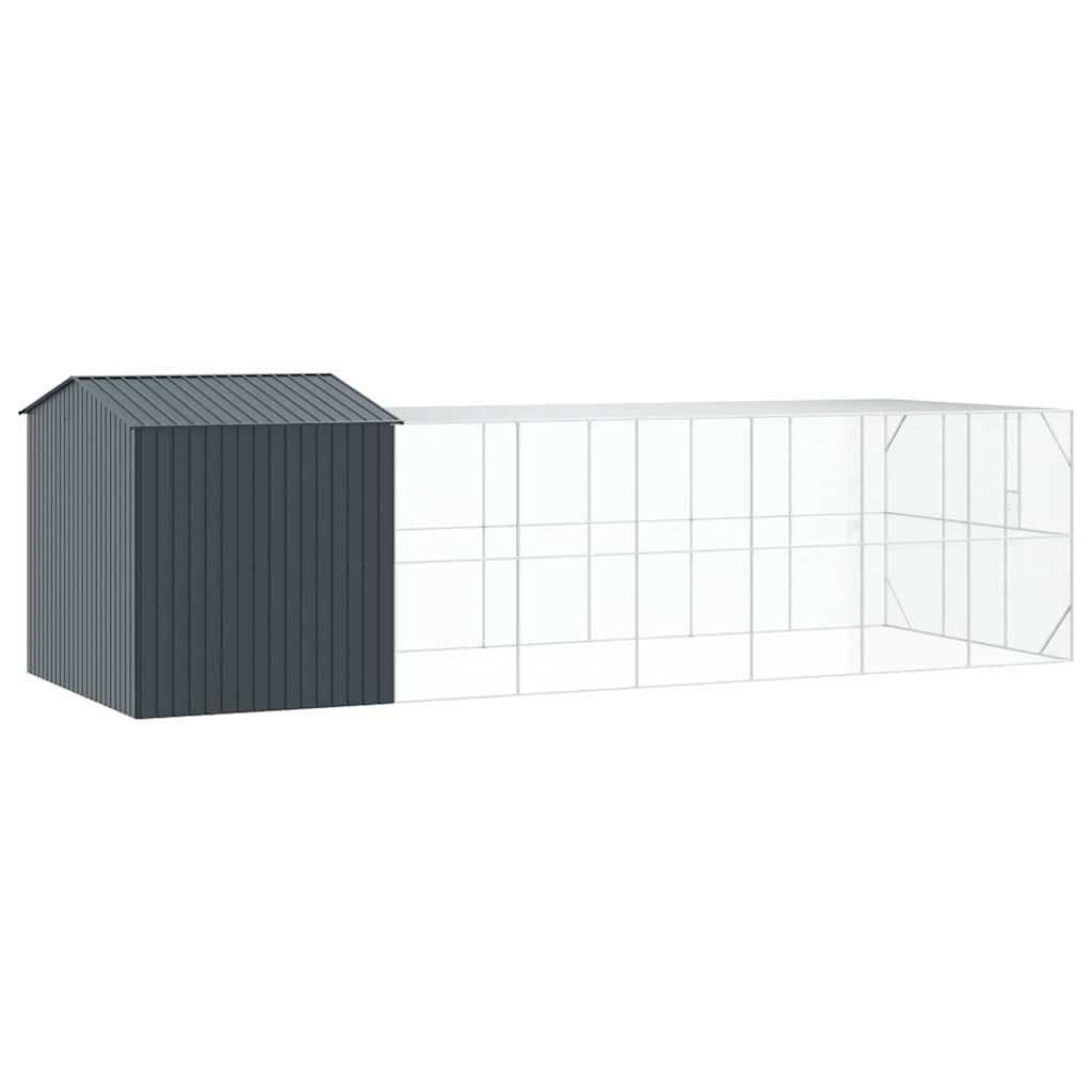 Bird Cage Anthracite 845 x 304 x 247 cm Galvanized Steel