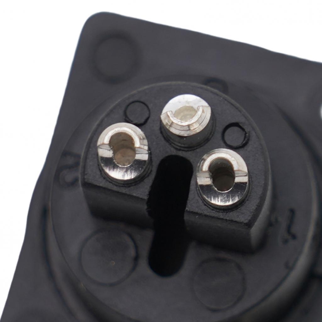XLR 3-контактный гнездовой разъем 1 шт. Автозапчасти Автозапчасти Черный