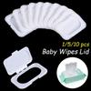 1/5/10 pcs Useful Child Portable Flip Cover Reusable Baby Wipes Lid Tissues Cover