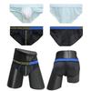 Модные Мужские Спортивные Трусы-Слипы Низкой Посадки Color Block Узкого Кроя Подтягивающие Ягодицы