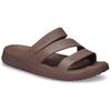 Crocs Getaway Comfortable Versatile Non-Slip Slide Sandals Women Sandals Brown 209587-0LF