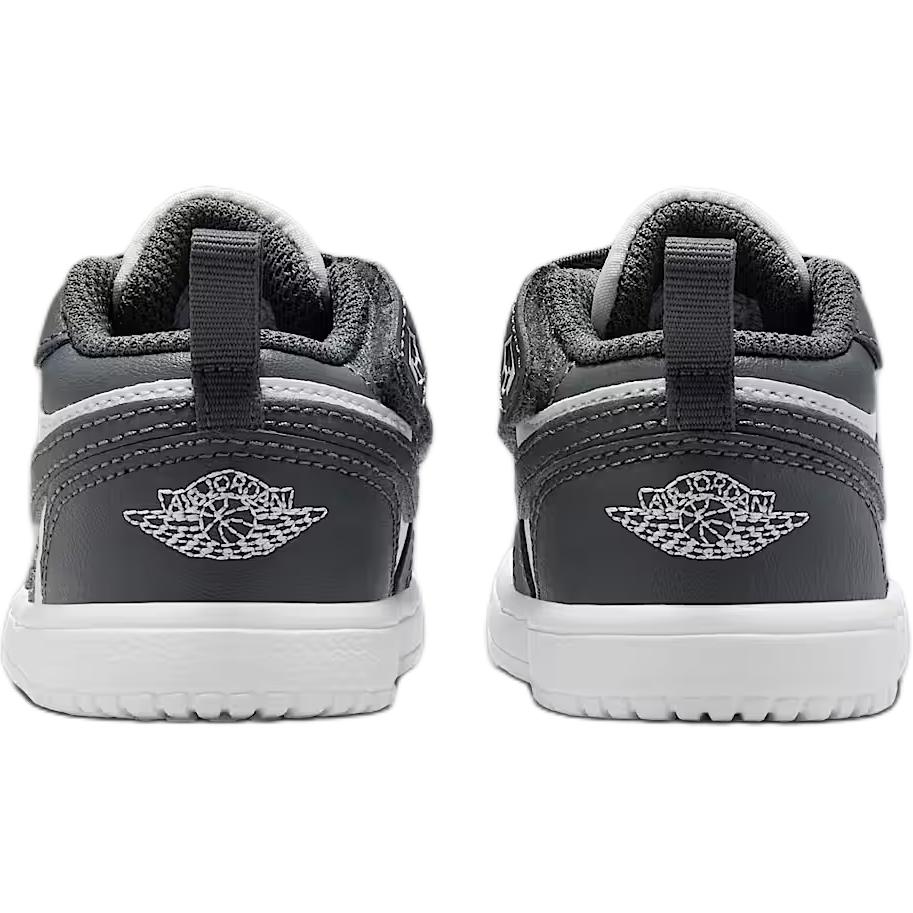 Air Jordan 1 Low ALT TD Железно-серые детские кроссовки Summit-White DR9747-044