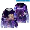 Genshin Impact Косплэй костюм HuTao Diluc Ganyu Klee Xiao Zhongli Venti Keqing Fischl Sucrose Diona унисекс 3D толстовка с капюшоном