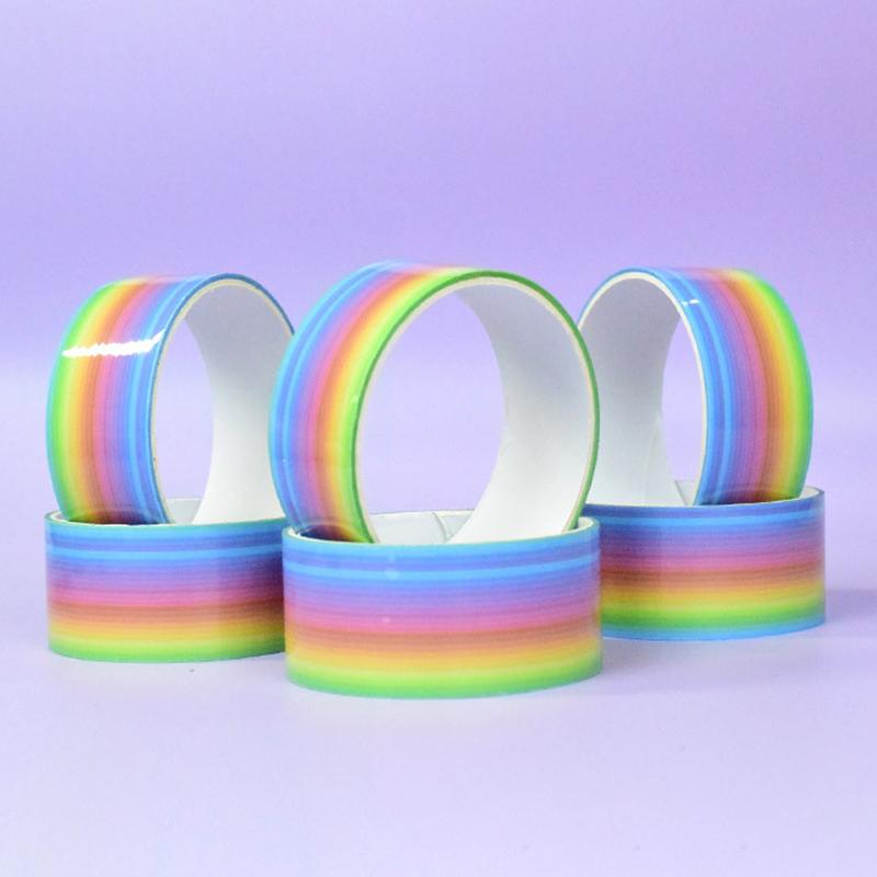 Шариковая лента Липкие ленты Цветной декомпрессионный клей Катающиеся самодельные забавные игрушки Цветные шарики Изготовление красочных маскирующих игрушек Клей