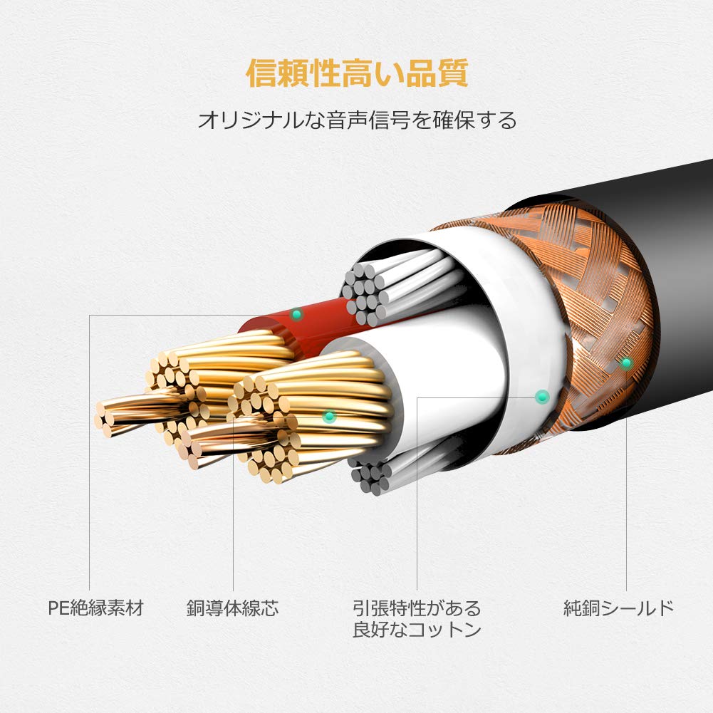UGREEN Микрофонный кабель «папа-мама» XLR-кабель Кабель Canon 5M Микрофонный шнур XLR Сбалансированное соединение для записи микрофона Прочный XLR