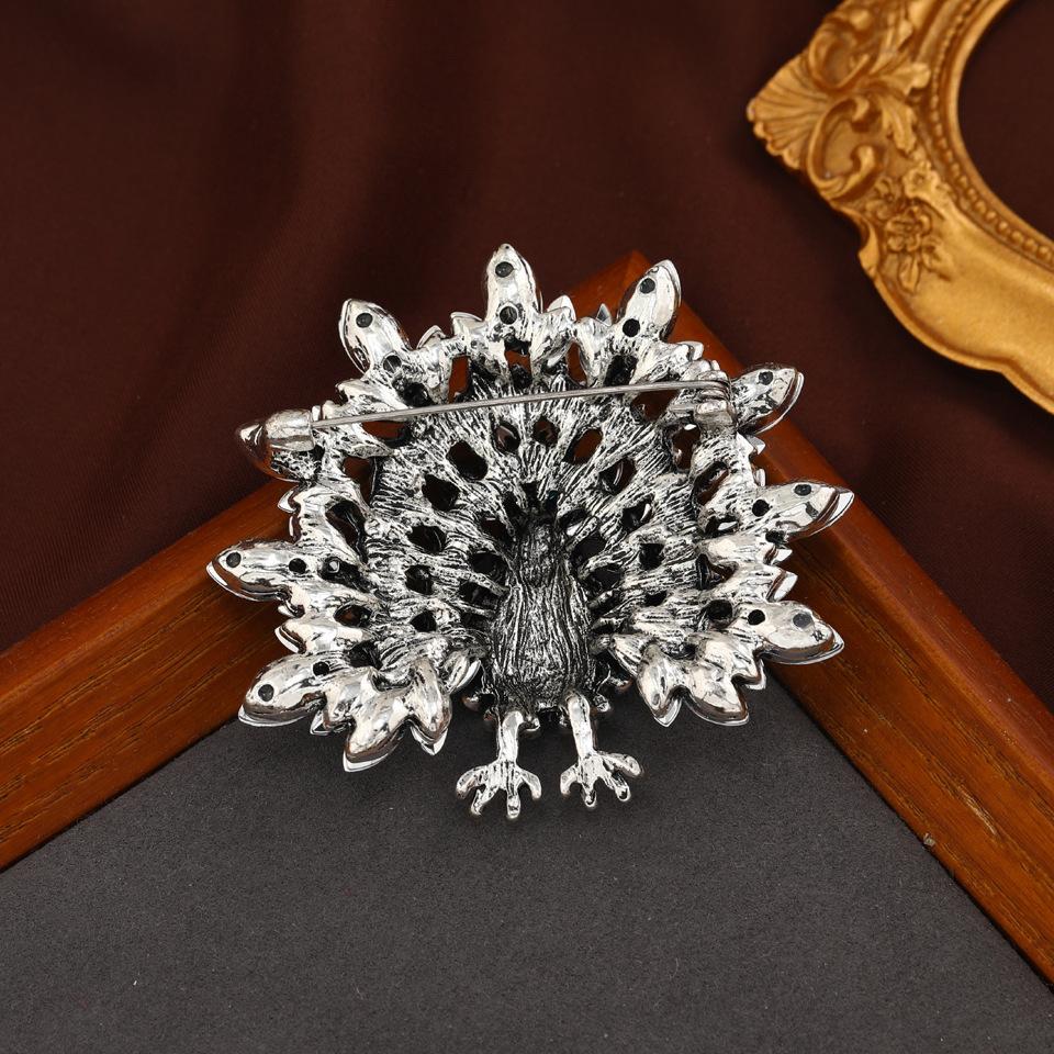 Vintage Turkey Brooch Creative Thanksgiving Funny Animal Pin Personalized Brooch Accessories