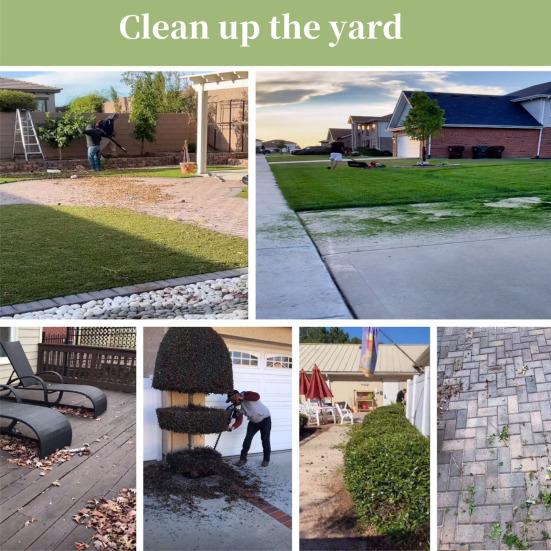 Сверхпрочный мешок для листьев, многоразовый мешок для садового мусора, складной мешок для газона, мешок для сбора садовых листьев для скошенной травы, веток