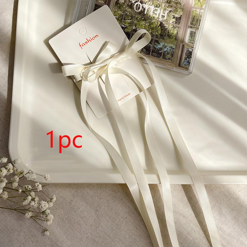 Новые 2 шт. Лента бант заколка для волос заколка для волос бант головные уборы бант французская заколка головной убор аксессуары для волос клипса