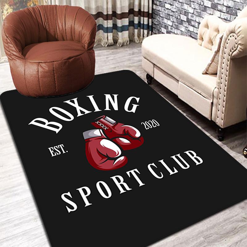 Boxing Gloves Rug Floor Mat for Living Room or Bedroom Soft and Comfortable Carpet a Gift for Birthday and Holiday.MFF0918223