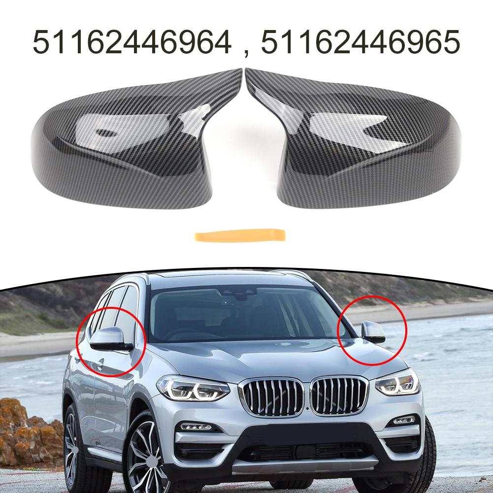 Car Exterior Rearview Mirror Housing 51162446964 51162446965 For BMW X3 X4 X5 X6 G07 2018+ Replacement Mirror Cover
