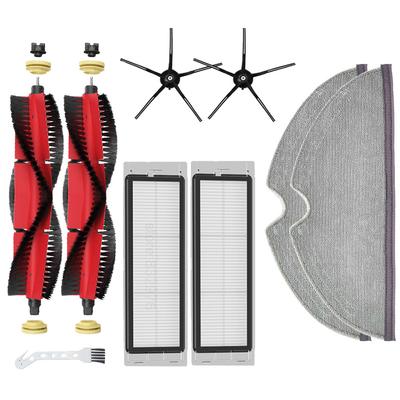 Аксессуары для пылесоса Xiaomi Roborock S5 Max S5 S50 S6 S6 Maxv, запасные части, роликовая щетка, крышка основной щетки, фильтр HEPA, тряпки для швабры
