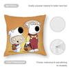 Мультяшная Наволочка F-Family G-Guy для Дивана Гостиной Спальни, Квадратная Подушка с Двусторонней Печатью, Подушка для Сна