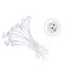 20PCS GU5.3 / MR16 Lamp Holder Socket Connector 100mm Downlight Fitting Wire