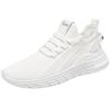 Shoes Women's New Cross-border Women's Shoes Light Mouth Simple Single Shoes Solid Color Versatile Casual Shoes Flying Woven Breathable Sports Shoes