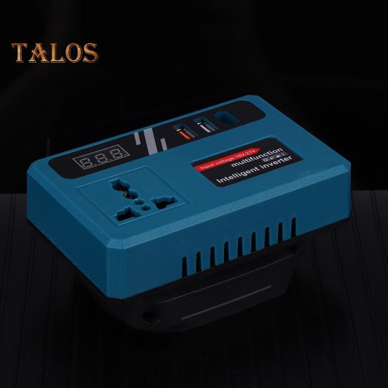 120 Вт Инвертор 18-21 В постоянного тока в 220 В переменного тока Инвертор Электрический инструмент для работы на открытом воздухе Инвертор аккумулятора для телефона ноутбука Светодиодная лампа