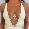 Heart Bra Chest Chain Tassel Breast Chain Luxury Chest Support Body Chain Girls