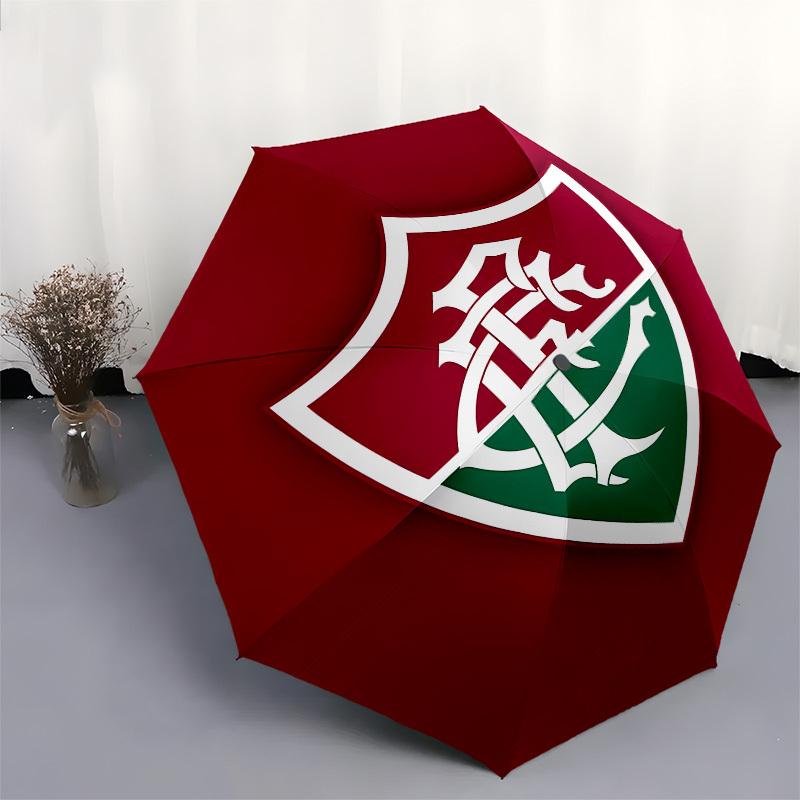 Flamengo, Badge Automatic Opening and Closing, 8 rib Structure Portable Umbrella, Suitable for Men and Women in All Seasons Perfect Gift fo