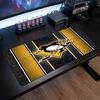 Pittsburgh Penguins Pattern Mousepad Anti?Slip Rubber Desk Pad For Gaming Working Desktop Decoration