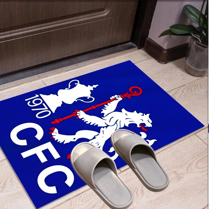 Chelsea F.C Pattern Rug, Indoor/Outdoor Mat, for Picnic, Gameroom, Bedroom, Office, Living Room, Home Decor Carpet, Birthday Gift
