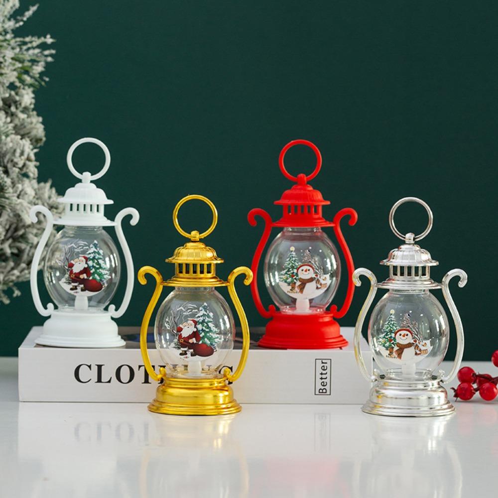 Christmas Decorations, Luminous Creative Small Oil Lamp Handheld for Children,New Cross-border Style and Hanging Ornaments