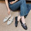 2025 Embroidery Hollow Out Women Ballet Flats Comfortable Soft Soles Mary Janes Lazy Walking Loafers Casual Girls Shoes