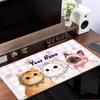 1PC Custom Name Cat Kitten Dreams Mouse pad, keyboard and mouse desk pad, for computer notebook  Birthday Gift For Any Room Or Office