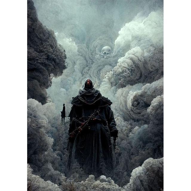 Abstract Outer World Storm Traveler Prints Poster Canva Painting Modern Wall Art Picture For Living Room Bedroom Home Decoration