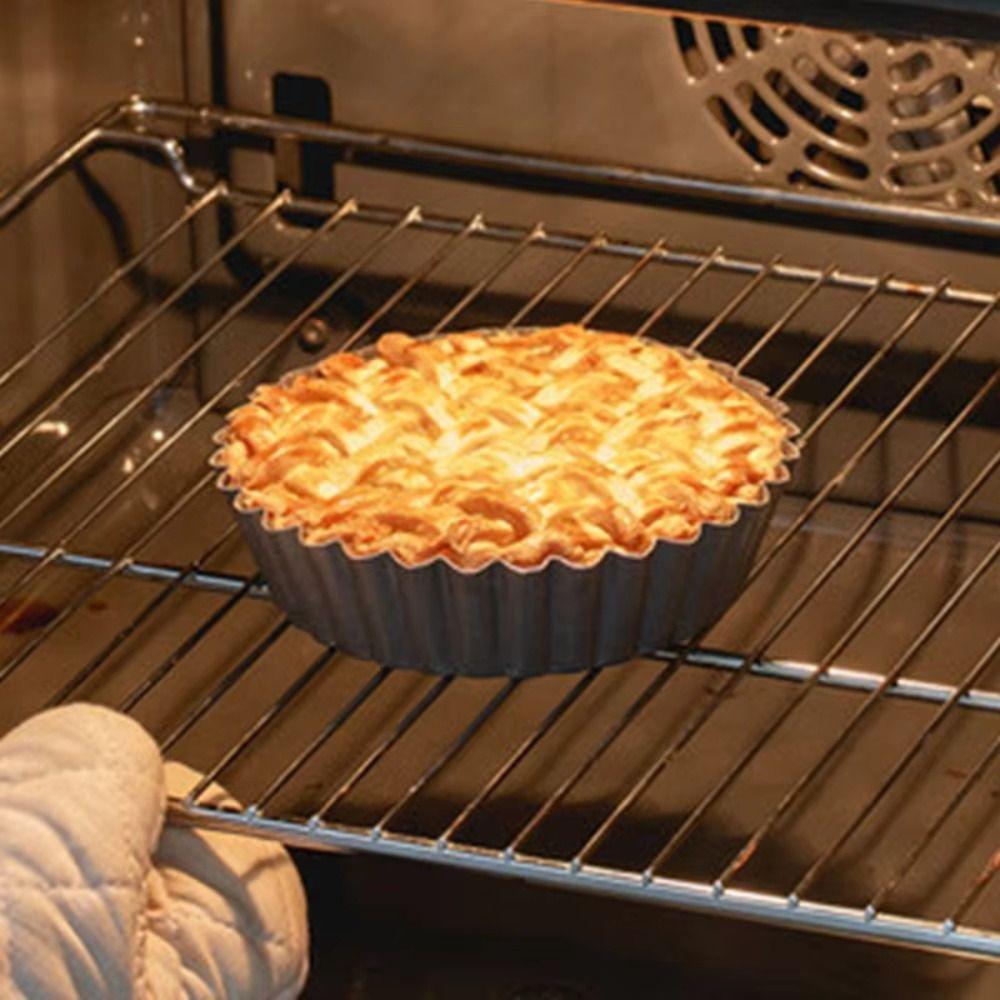 Removable Bottom Non-Stick Molds Easy Clean Pizza Mould Bakeware Pan  Professional Baking