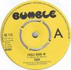 7-дюймовая пластинка SHED - Fools Rush In GE115 Bumble Records 1972 UK Pop Б/У