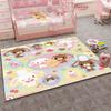 3D HD Милые Кролики Мультяшный Ковер, Коврик для Гостиной Тапете для Спальни Диван Кухня Придверный Коврик Декор, Детский Нескользящий Напольный Коврик
