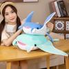 Cartoon Fish Manta Ray Plush Toy Kawaii Devil Ray Cute Plush Pillow Filled with Soft Sea Life Doll