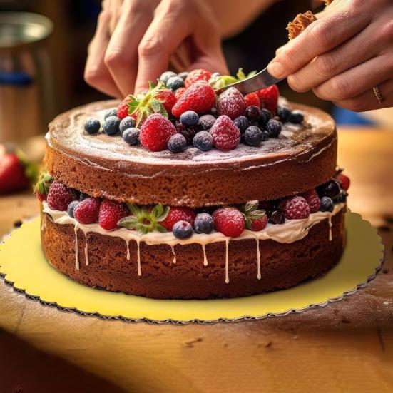 10 шт. золотых подставок для торта, круглые, с зубчатыми краями, жиронепроницаемые подставки для торта из пищевого картона, круги для свадеб, дней рождения, вечеринок