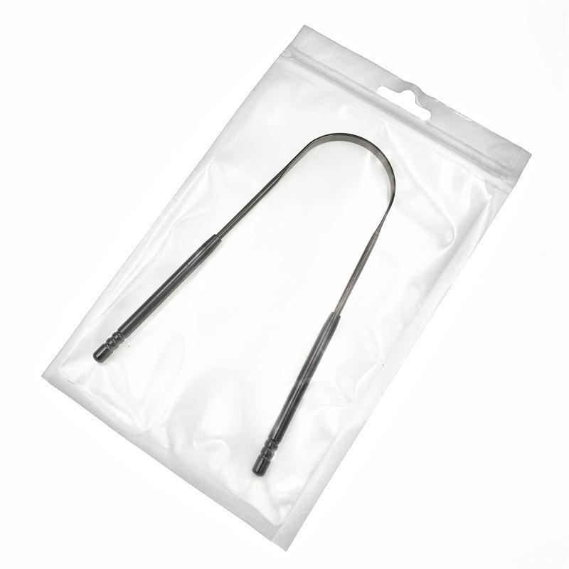 Stainless Steel Tongue Cleaner and Scraper Tool