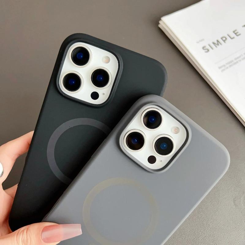 Оригинальный чехол из жидкого силикона с магнитами для iPhone 17Air 16 15 14 13 12 Pro Max Plus, Magsafe, Беспроводная зарядка, С чехлом-ремешком