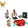 [BANDAI (БАНДАЙ)] Набор Monsumoto DX Battle Arena 01 Волк Альфа и Мегалодон (Бонус: Монсумото Р...