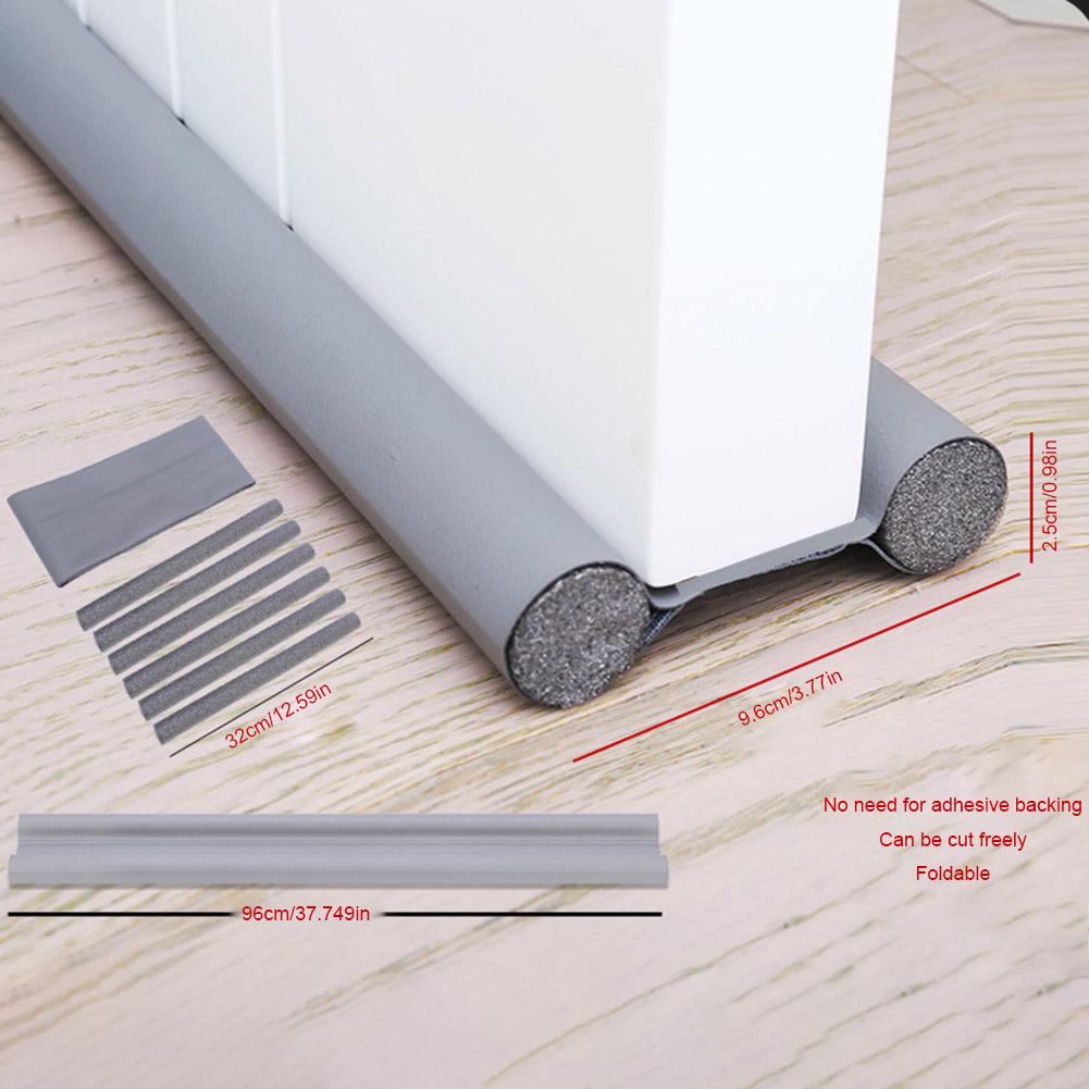 Ветрозащитная уплотнительная полоса, заглушка для сквозняков, стопор, нижняя защита двери, защитный фиксатор двери, звукоизоляция, защита от пыли, хозяйственные принадлежности