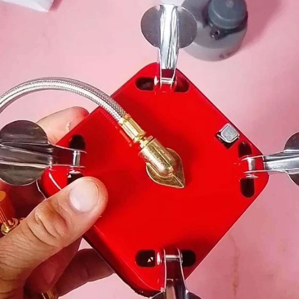 Compact Square Cassette Stove High Power Fondue Gas Cooker Tea Stove Folding Gas Burner Travel