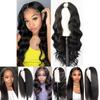 Fashion European Style Wavy Half Wig With Hightemperature Silk For Natural Looks And Versatile Styling
