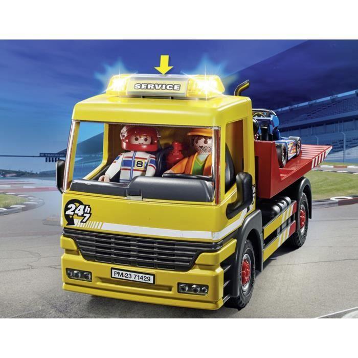 PLAYMOBIL 71429 Dépanneuse avec quad, City Life, 2 personnages, Dès 4 ans