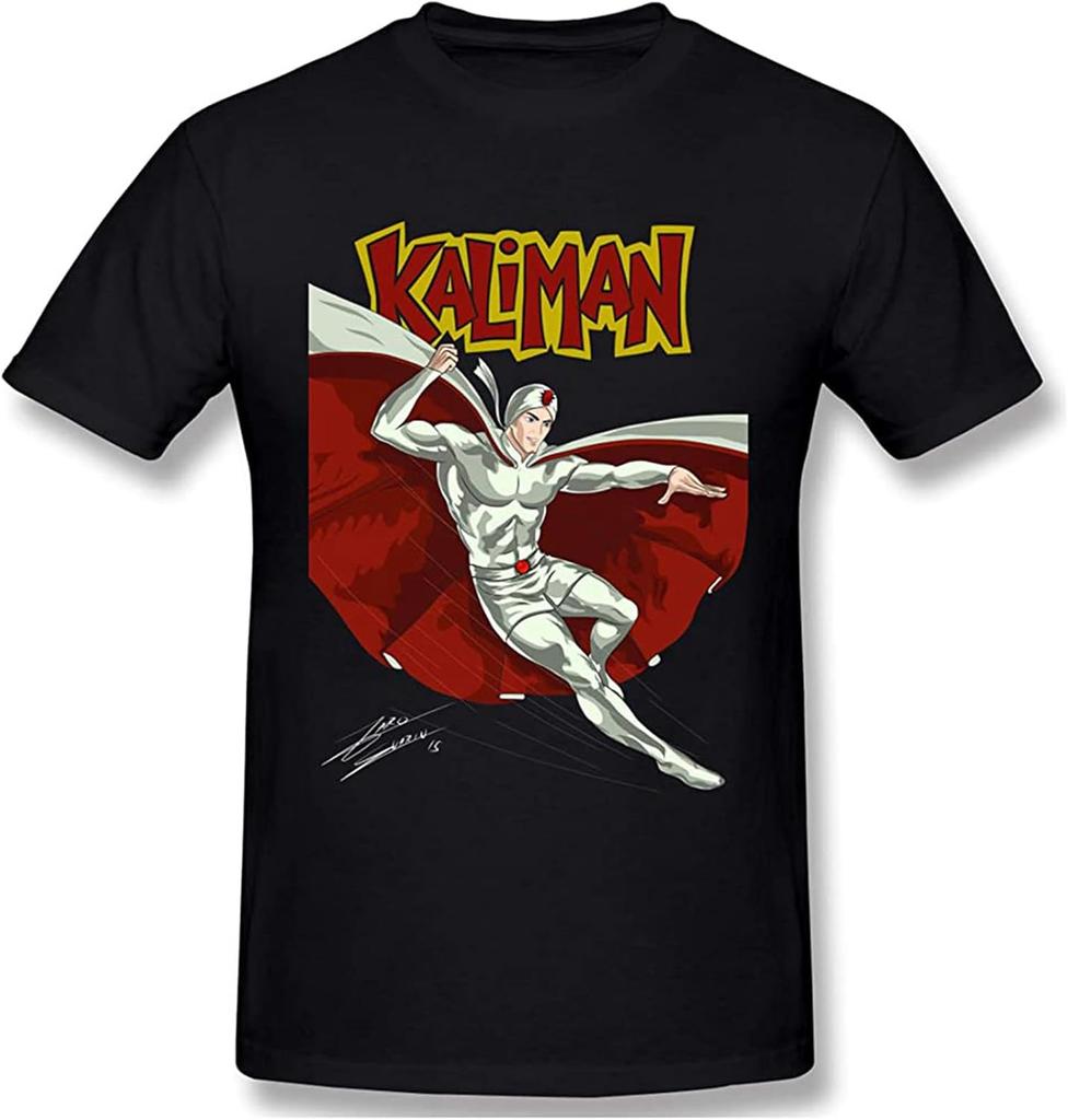 Kaliman T Shirt Men's Fashion Cotton Short Sleeve Tops