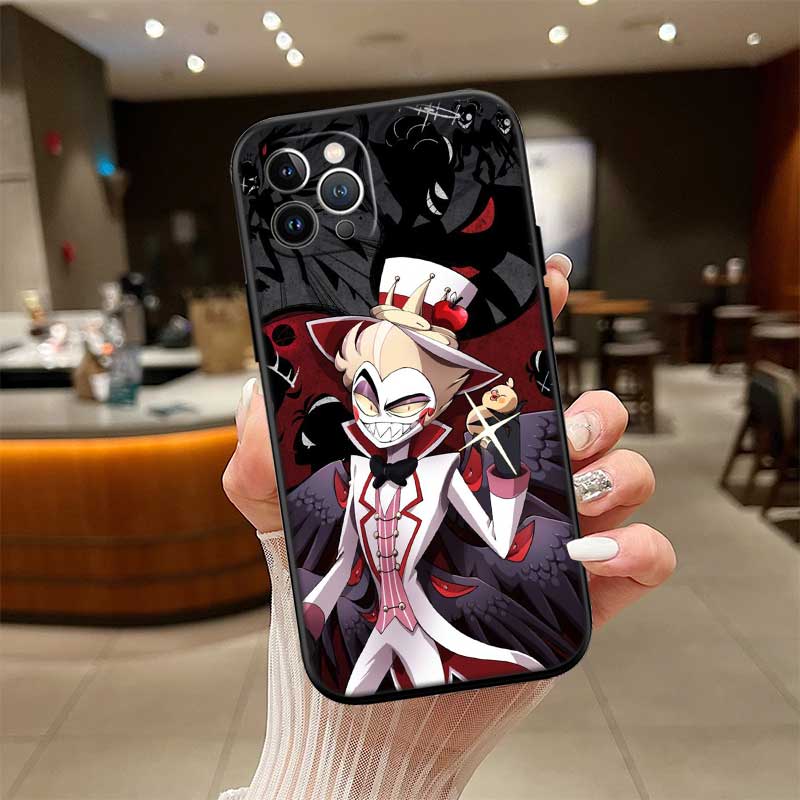 RE35 H-Hazbins Alastor H-Hotels Phone Case for Samsung Galaxy S20 S21 S22 Ultra FE + Plus A21S A22 A24 A25 A26 A30 A30S A31