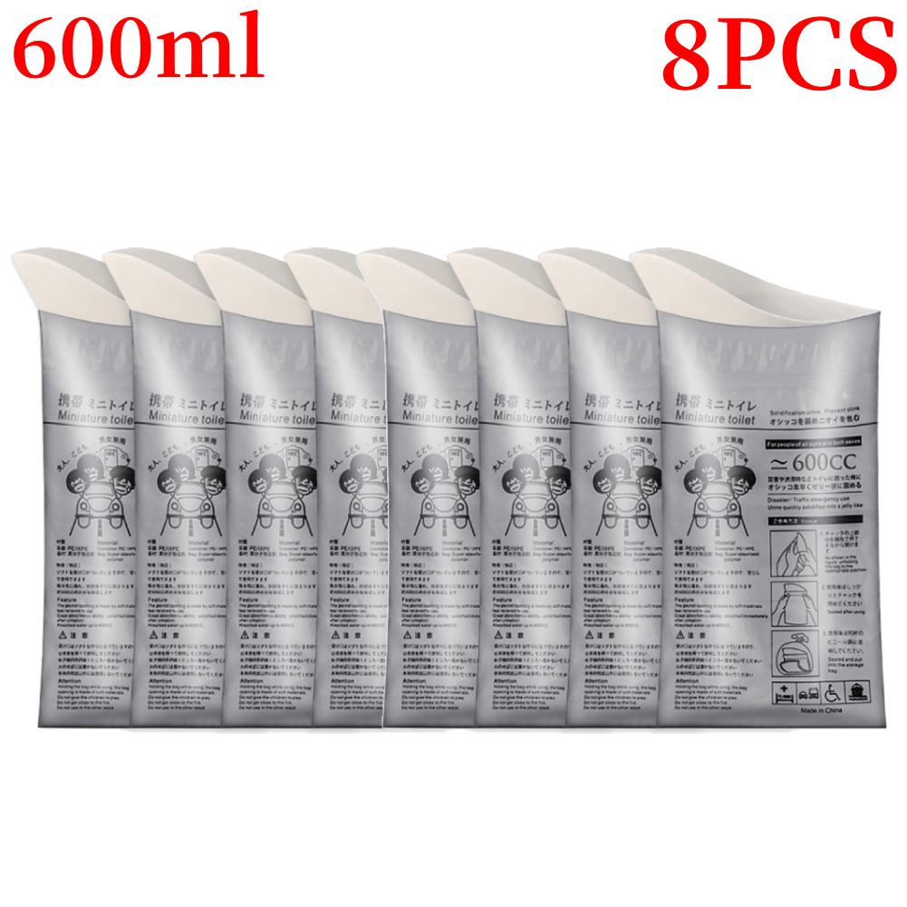 4-32 шт. Портативный аварийный пакет-писсуар для кемпинга на открытом воздухе, одноразовый дорожный пакет для рвоты, мобильный туалет для мужчин, женщин и детей