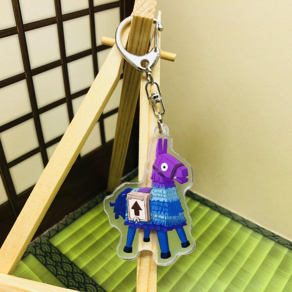 Fortnite Keychain Acrylic Epic Game Keyrings Gift For Player Women Fashion Men