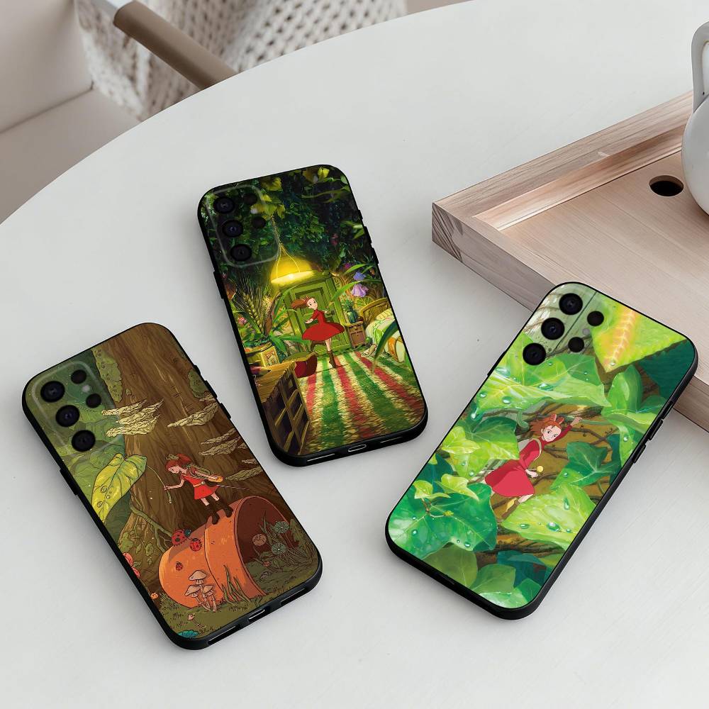 Чехол для телефона 'Секретный мир Ариэтти' для Samsung S25, S24, S21, S22, S23, S30, Ultra, S20, Plus, Другие, Мягкий черный чехол